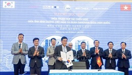 Tỉnh Bình Dương ký kết hợp tác chiến lược với quận Gangnam (Seoul, Hàn Quốc)