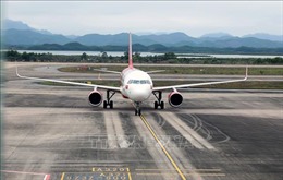 Sân bay Vân Đồn đón chuyến bay đầu tiên năm mới Nhâm Dần 2022
