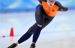 Nữ VĐV Hà Lan lập kỷ lục Olympic trượt băng tốc độ 3.000 mét