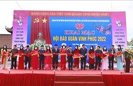 Khai mạc Hội Báo Xuân Vĩnh Phúc năm 2022 