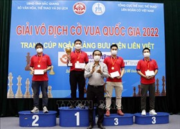 Kết thúc Giải vô địch Cờ vua quốc gia 2022 tại Bắc Giang