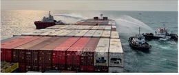 Dập tắt đám cháy trên tàu APL CAIRO: Bước tiến lớn trong công tác chữa cháy trên biển 