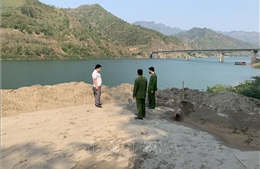Sơn La: Tăng cường quản lý hoạt động khai thác cát trên sông Đà