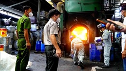TP Hồ Chí Minh: Tiêu hủy an toàn hơn 310 kg ma túy tang vật