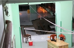 Bệnh viện Đà Nẵng di dời bệnh nhân điều trị tại tòa nhà Khoa Ngoại tổng hợp do sụt lún 