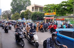 Hà Nội: Xử lý các điểm nguy cơ ùn tắc giao thông ở cổng trường học