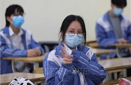 Ngày 22-23/4, học sinh lớp 12 Hà Nội tham dự kiểm tra khảo sát