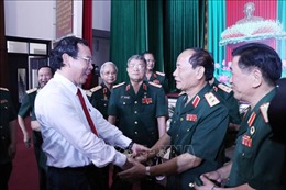 Thành phố Hồ Chí Minh tổ chức gặp mặt cán bộ cấp tướng Quân đội nghỉ hưu