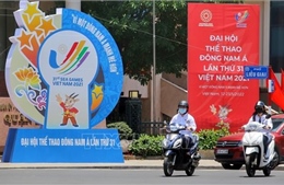 Đường phố Hà Nội trang hoàng chào đón SEA Games 31