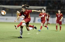 Đội tuyển bóng đá nữ Việt Nam lội ngược dòng thắng Philippines 2-1