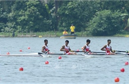 Việt Nam và Indonesia hình thành thế trận &#39;chia Huy chương&#39; đua thuyền Rowing