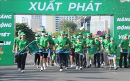 Khoảng 10 nghìn học sinh, phụ huynh Khánh Hòa tham gia Ngày hội đi bộ