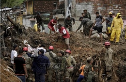 Số người thiệt mạng do mưa lũ tại Brazil tăng 