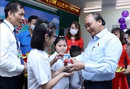 Chủ tịch nước Nguyễn Xuân Phúc: Tạo môi trường sống an toàn, lành mạnh và thân thiện cho trẻ em