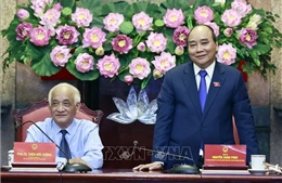 Chủ tịch nước gặp mặt Đoàn đại biểu Hội Khoa học lịch sử Việt Nam