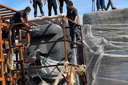 Thái Lan: Thu giữ 200 kg ma túy đá giấu trong một bức tượng 