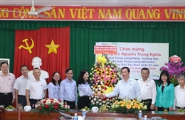 Trưởng Ban Tuyên giáo Trung ương thăm, chúc mừng các cơ quan báo chí tỉnh Tây Ninh