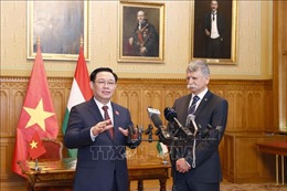 Dư luận Đông Âu đặc biệt quan tâm chuyến thăm Hungary của Chủ tịch Quốc hội Vương Đình Huệ