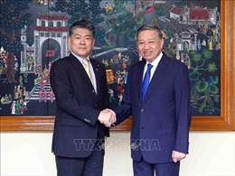 Đại tướng Tô Lâm tiếp Bộ trưởng Bộ Tư pháp Nhật Bản