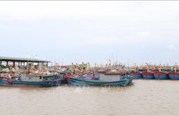 Ứng phó bão số 1: Nam Định cấm các hoạt động vui chơi trên biển từ 12 giờ ngày 17/7