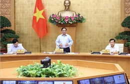 Thủ tướng Phạm Minh Chính chủ trì Hội nghị trực tuyến Chính phủ với các địa phương