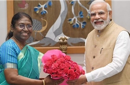 Bà Droupadi Murmu đắc cử Tổng thống Ấn Độ
