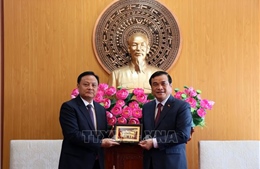 Đoàn đại biểu cấp cao tỉnh Savannakhet của Lào thăm, làm việc tại Quảng Nam