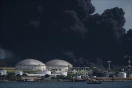 Vụ cháy kho dầu lớn nhất Cuba: Lửa đe dọa bể chứa thứ ba, diễn biến ít khả quan