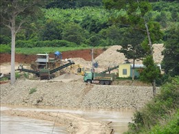 Sai phạm kéo dài tại mỏ khai thác cát ở xã Đăk Pxi, Kon Tum