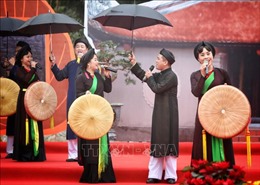 Bắc Giang: Khai hội chùa Bổ Đà và Liên hoan dân ca Quan họ năm 2023