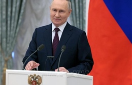 Tổng thống Nga V. Putin duy trì tỷ lệ tín nhiệm cao