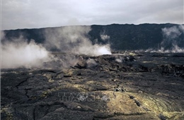 Núi lửa Nyamuragira ở CHDC Congo &#39;thức giấc&#39; sau hơn 10 năm