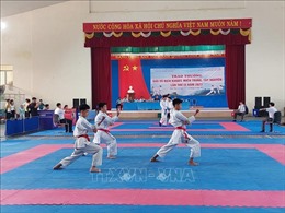 Khai mạc Giải Vô địch Karate Miền Trung - Tây Nguyên