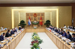 Thủ tướng Phạm Minh Chính hội đàm với Thủ tướng Đại Công quốc Luxembourg 