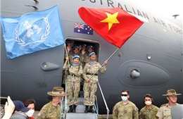 Nữ sỹ quan an ninh Việt Nam tham gia hoạt động gìn giữ hòa bình Liên hợp quốc