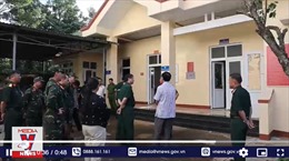 Kiểm tra hiện trường vụ dùng súng tấn công tại Đắk Lắk