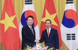 Tổng thống Hàn Quốc kết thúc tốt đẹp chuyến thăm cấp Nhà nước tới Việt Nam