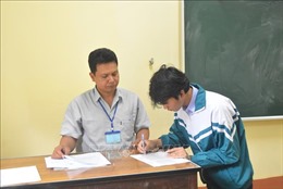 Kỳ thi tốt nghiệp THPT 2023: Hơn 99,14% thí sinh Đắk Lắk đến làm thủ tục dự thi