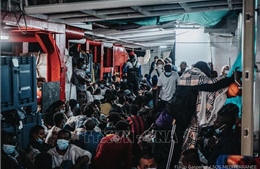 Tàu Ocean Viking giải cứu 86 người ngoài khơi Libya 
