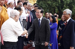 Chủ tịch nước Võ Văn Thưởng gặp mặt các cá nhân tiêu biểu của TP Hồ Chí Minh