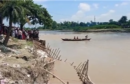 Lật thuyền chở 30 trẻ em tại bang Bihar, miền Đông Ấn Độ