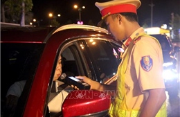 Cục Cảnh sát Giao thông kiểm tra, xử lý vi phạm nồng độ cồn tại Bình Thuận