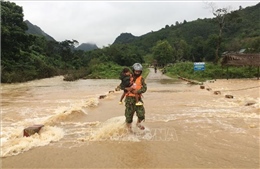 Quảng Trị: Khẩn trương khắc phục hậu quả, tìm kiếm người mất tích do mưa lũ