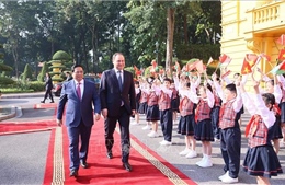 Thủ tướng Phạm Minh Chính chủ trì lễ đón Thủ tướng Belarus thăm chính thức Việt Nam
