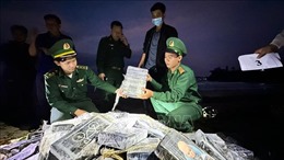 Quảng Ngãi: Phát hiện gần 300 gói hàng nghi chứa chất ma túy