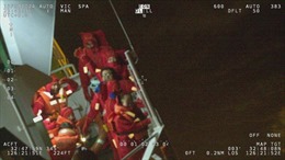Chìm tàu hàng ở ngoài khơi Jeju, 11 thủy thủ được cứu thoát