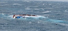 Chìm tàu chở 10 người ngoài khơi đảo Jeju