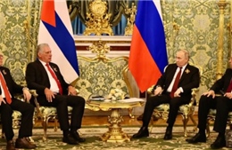 Chủ tịch Cuba hội đàm với Tổng thống Nga