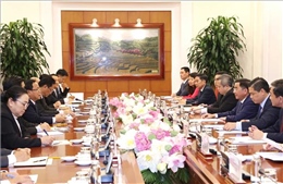 Hội đàm cấp cao giữa hai cơ quan kiểm tra Đảng của Việt Nam và Lào