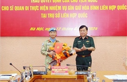 Việt Nam có thêm sĩ quan trúng tuyển vào làm việc tại Trụ sở Liên hợp quốc